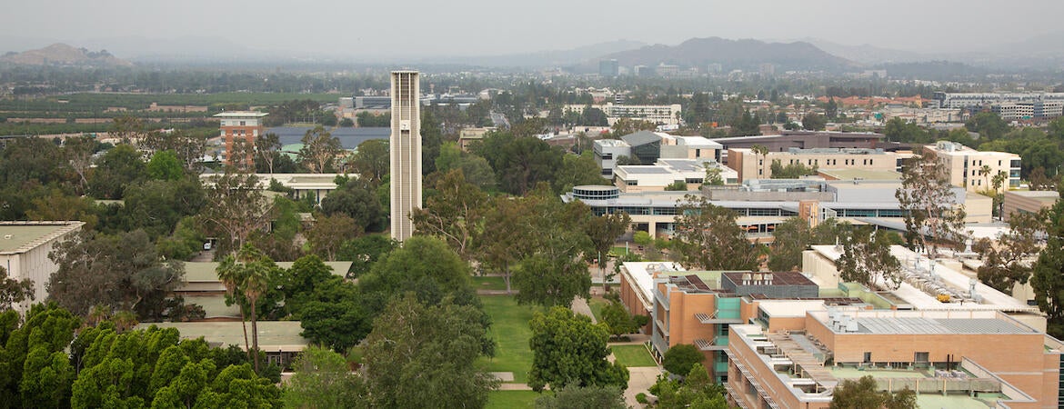 Campus aerial shot