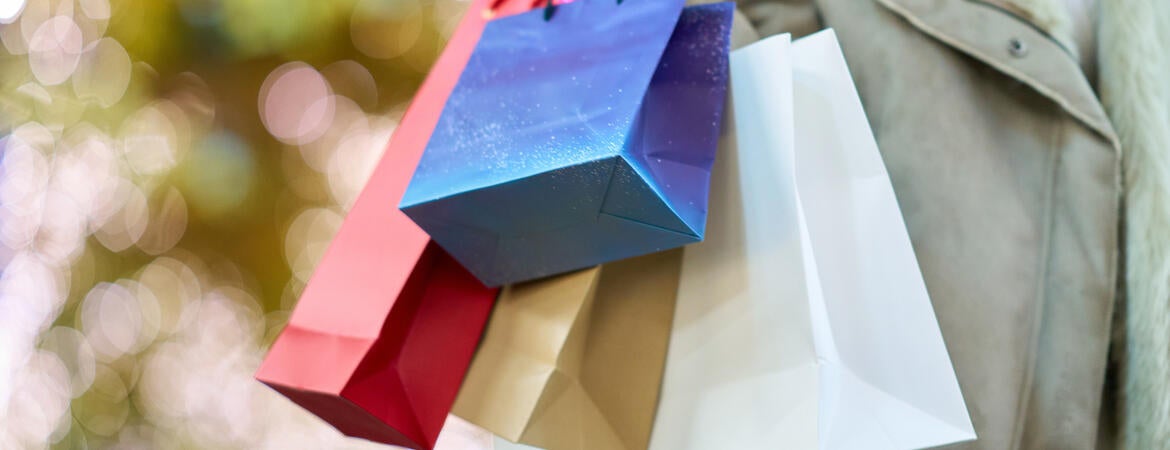 Holiday gift shopping