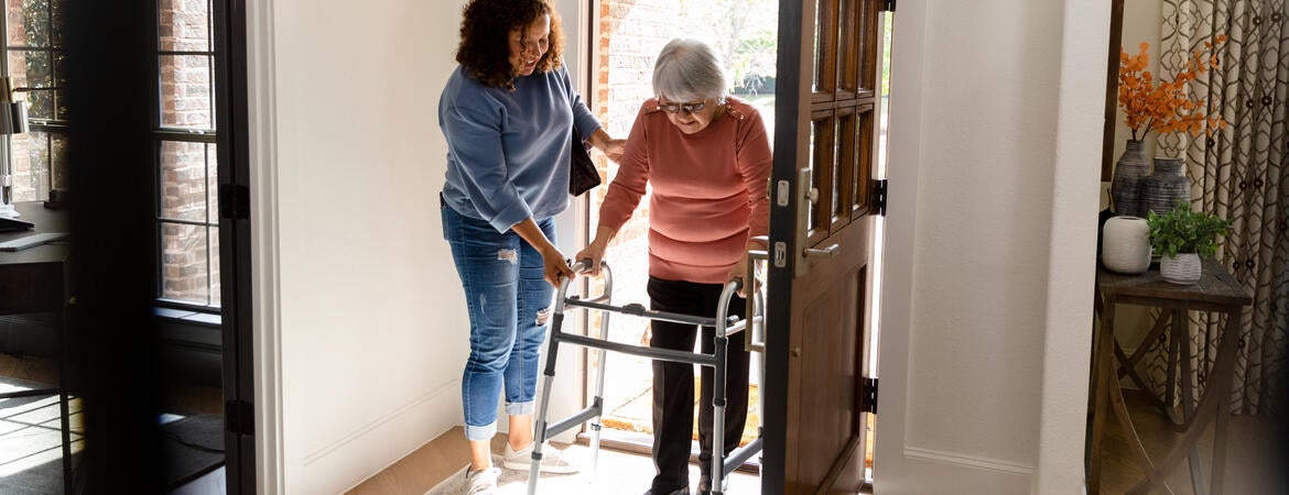New report finds that in-home care for Inland Empire residents is primarily provided by women. (Photo by GettyImages)