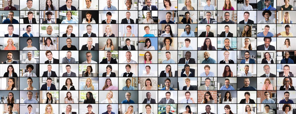 video conference screen