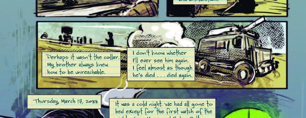 Page from "Parable of the Talents."