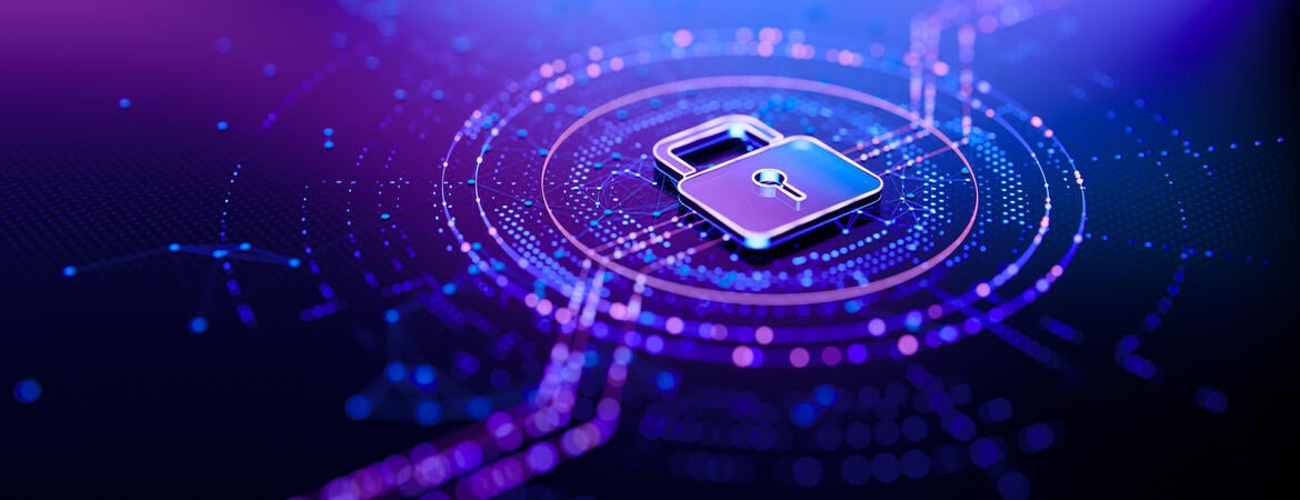 Cyber security concept image