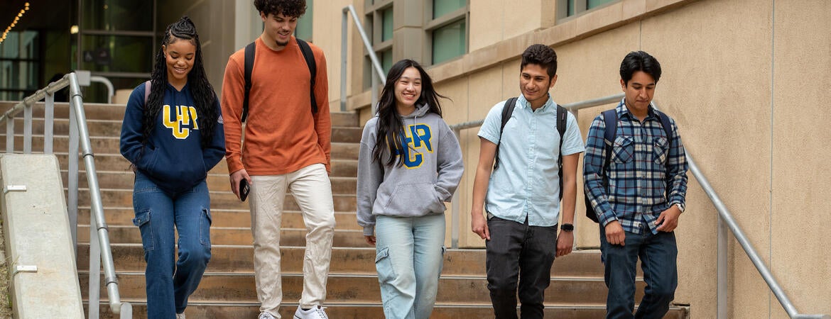 Students on campus