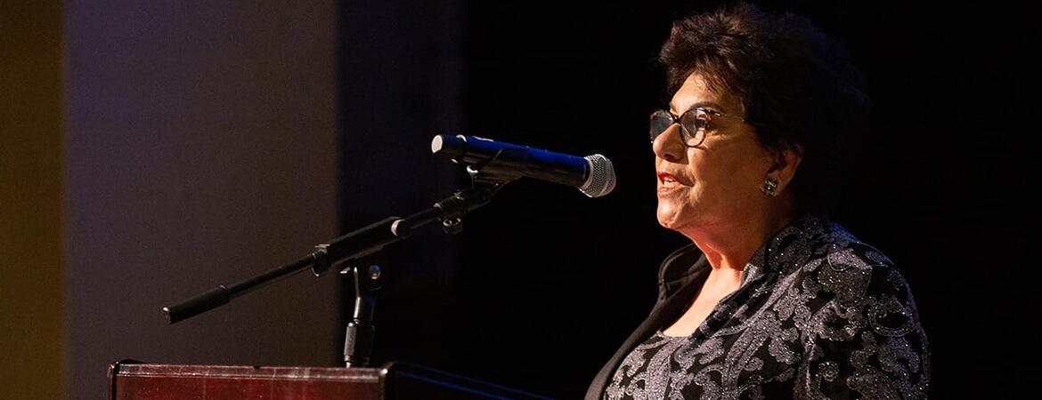 Ofelia Yeager at UCR Alumni Awards
