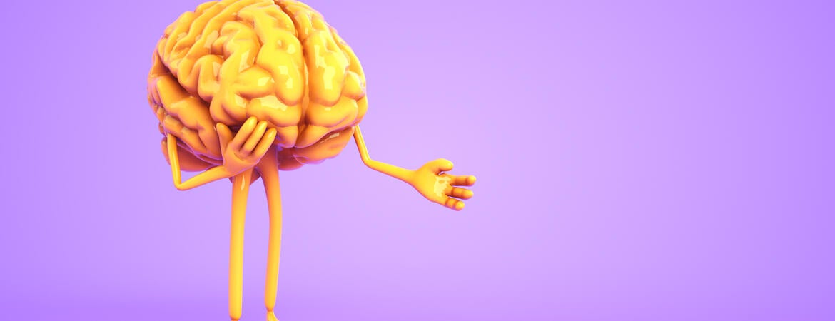 brain with arms and legs