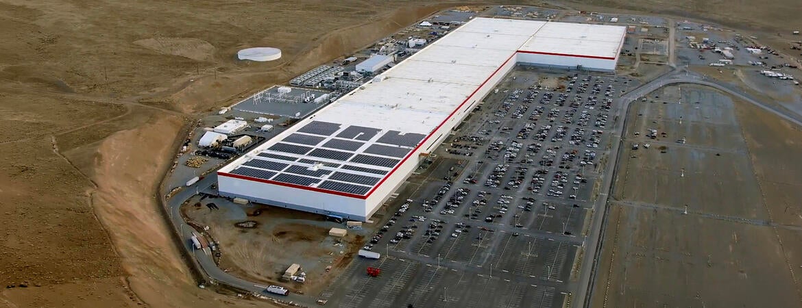 Tesla Gigafactory in Nevada