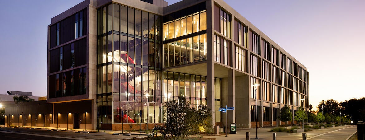 exterior of UTLF building