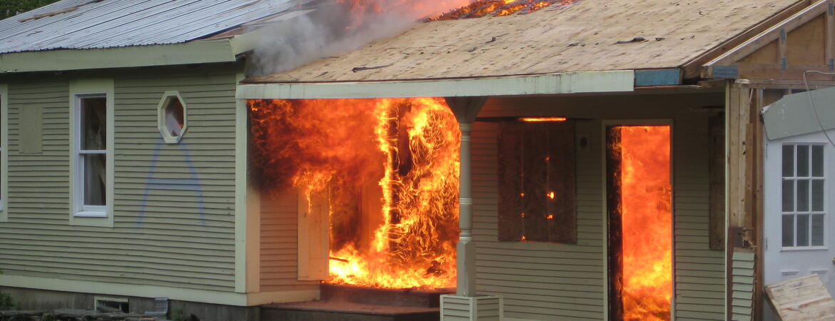 House on fire