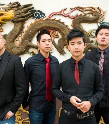 Simon Tam- group photo of The Slants band. (Photo courtesy of Simon Tam)