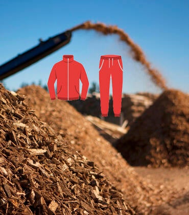 biomass to sportswear