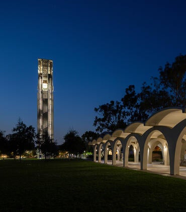 Bell tower and Rivera arches