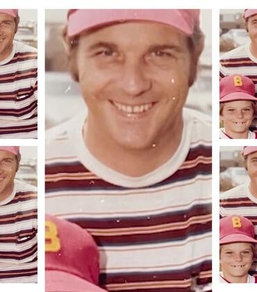 David Betts and his late father, Warren R. Betts. (Photo courtesy of David Betts)