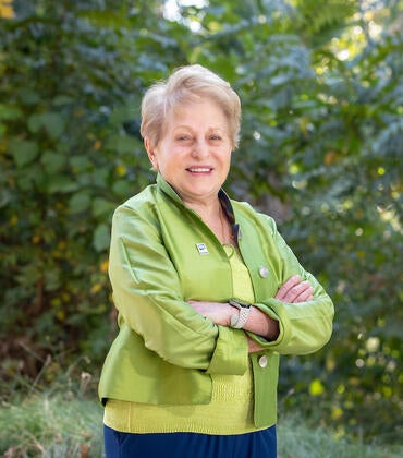 E. Dollie Wolverton, graduated from UC Riverside in 1957. She has led a life of service and of caring for both UCR students and community members alike. (UCR/Stan Lim)
