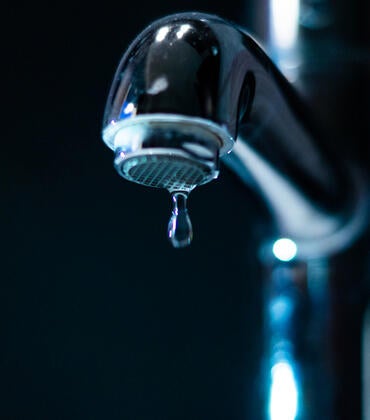 dripping water faucet