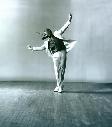 Fred Stricker dances