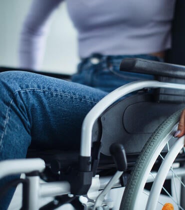 Multiple sclerosis patient