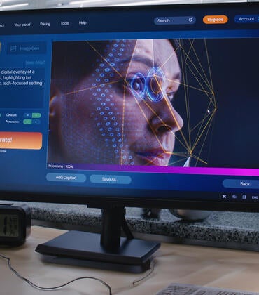 Fake video generator interface