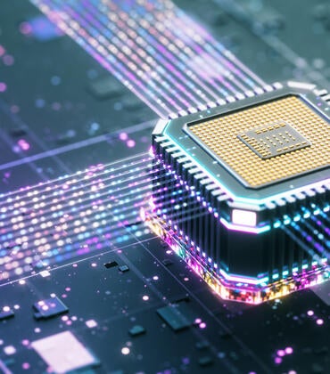 futuristic central processing unit