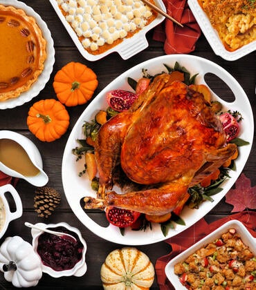 Thanksgiving meal