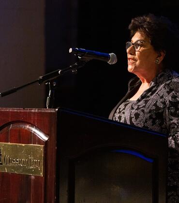 Ofelia Yeager at UCR Alumni Awards