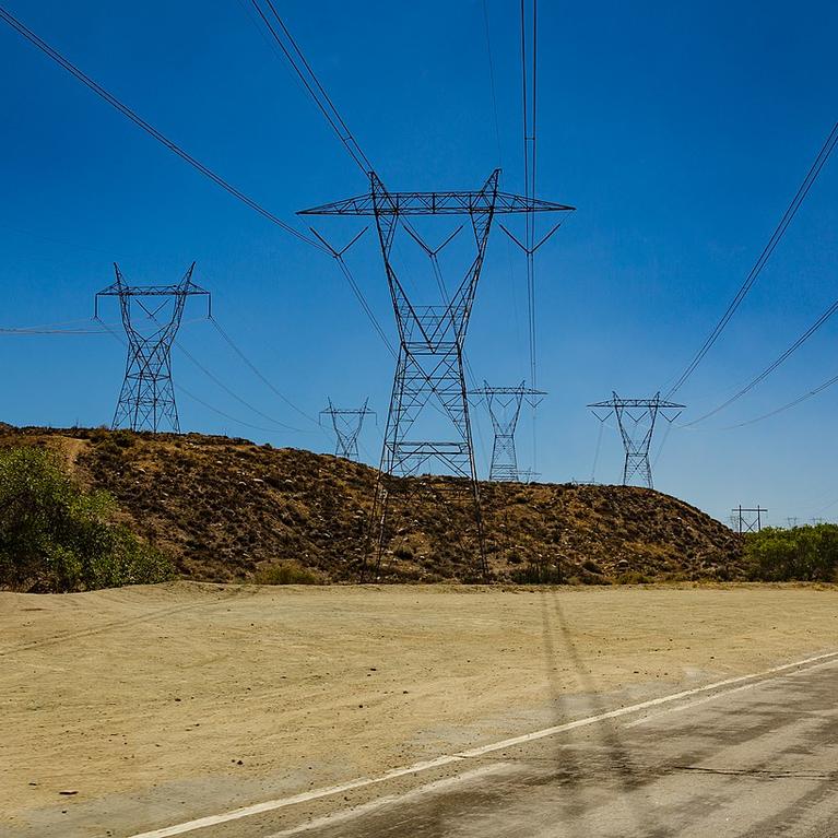 Power Lines on Angeles National Forest credit Tony Webster