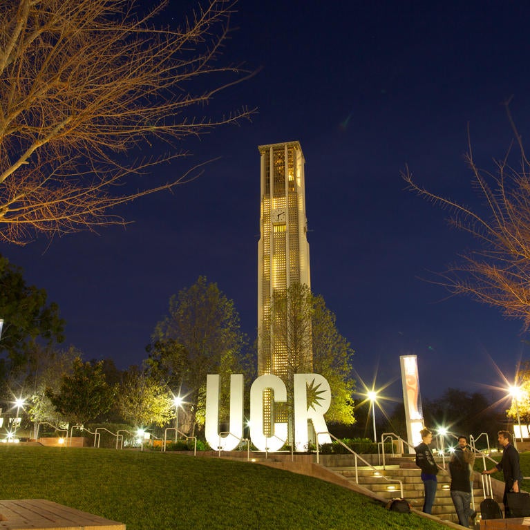 UCR Sign and Tower