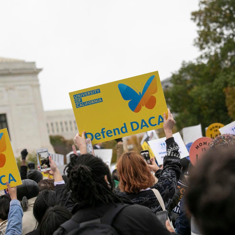 UC DACA supporters