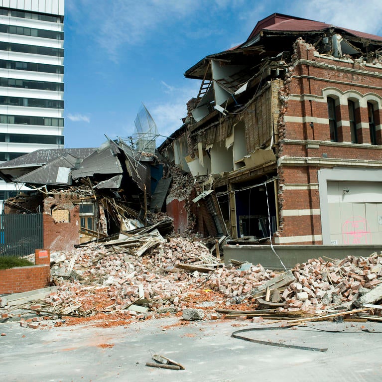 New Zealand building collapse