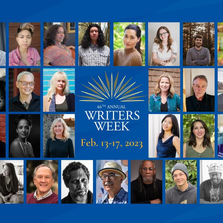 Writers Week 2023 at UC Riverside. 