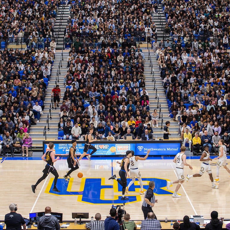 UC Riverside men’s basketball game against UC Irvine on March 2, 2023. 