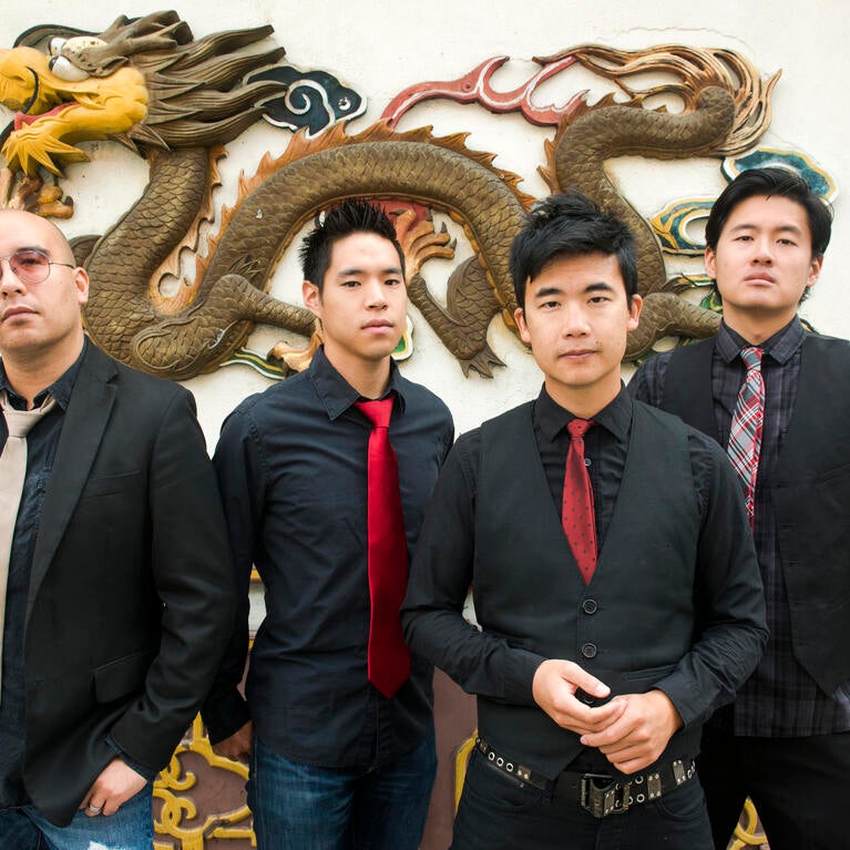 Simon Tam- group photo of The Slants band. (Photo courtesy of Simon Tam)