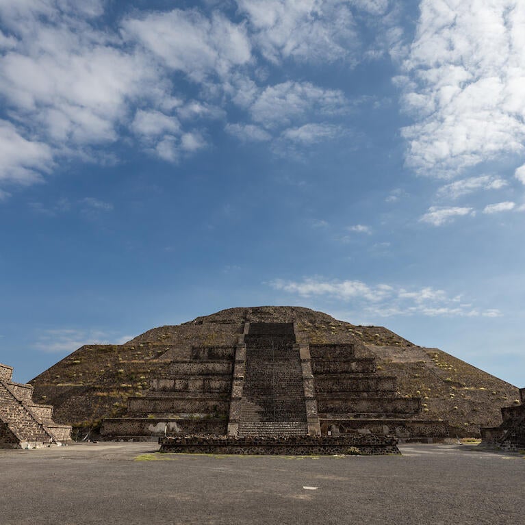 The Pyramid of the Moon in Teotihuacán, México on Tuesday, August 29, 2023. (UCR/Stan Lim)