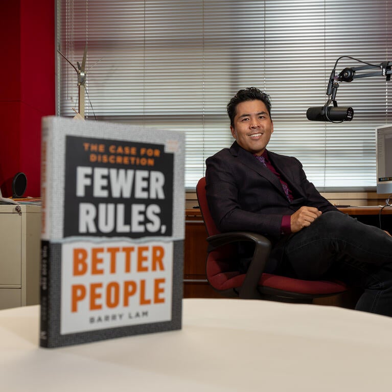 Barry Lam and his book "Fewer Rules; Better People"