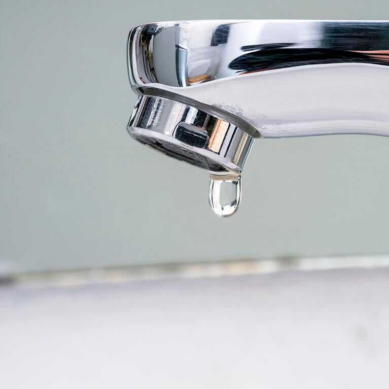 Image of water faucet