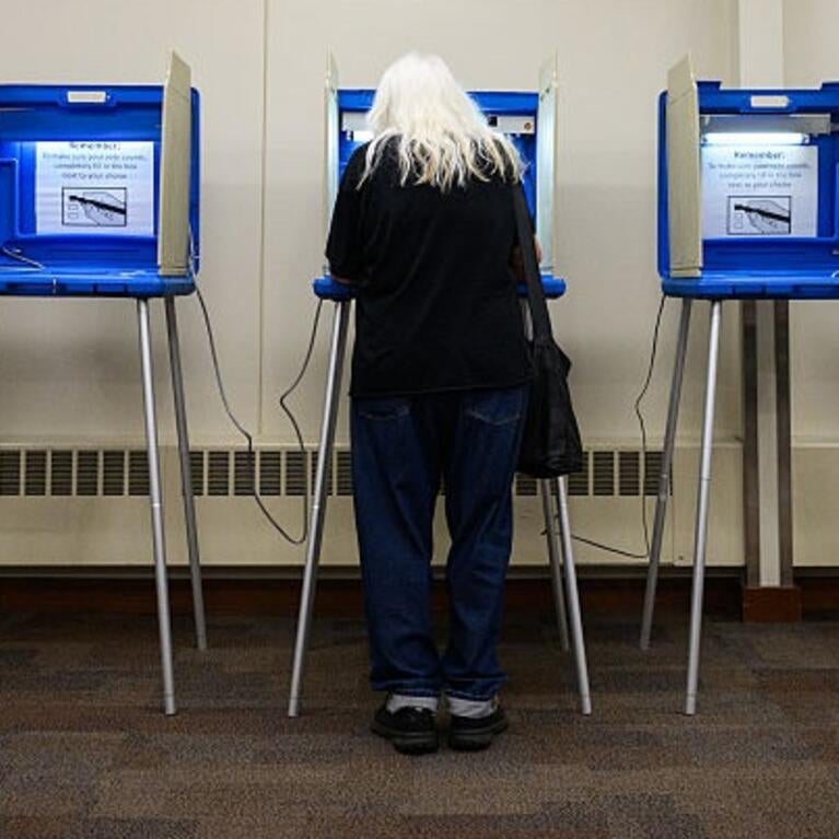 mid-term elections polling place