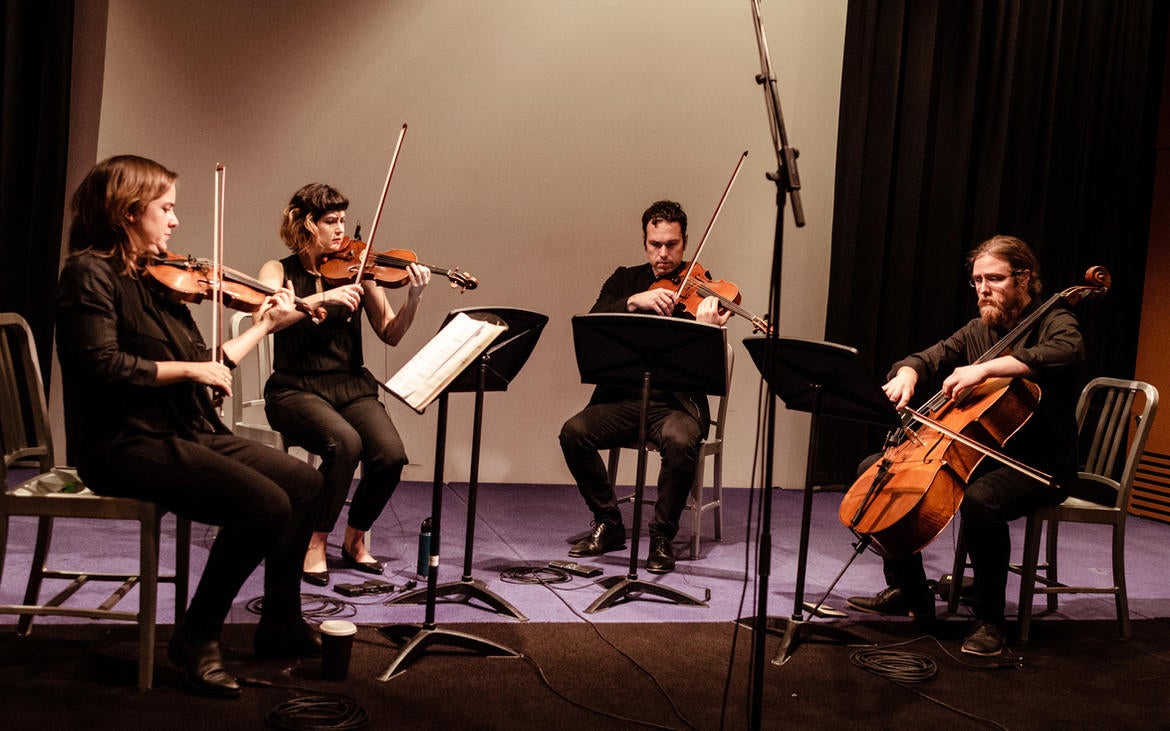 Mivos Quartet (Photo courtesy of Mivos Quartet)