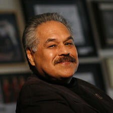 Portrait photo of Luis Valdez.