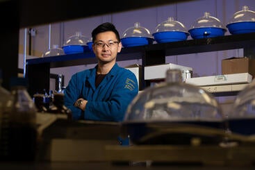 UCR chemical & environmental engineer Charles Cai