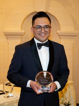 Gerald Daniels ’08, M.A. ’10, Ph.D. ’13, Outstanding Young Alumni Award