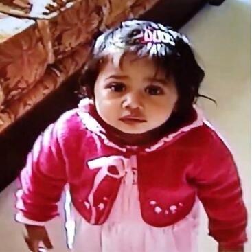 Zayan Musa as a child