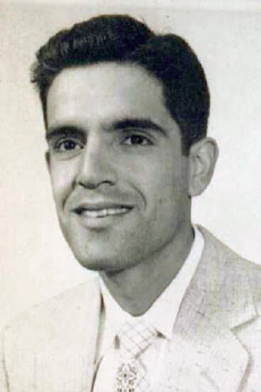 Ernest Garcia (This photo is credited to University of California, Riverside. Tartan.  Riverside: University of California, Riverside, 1955)