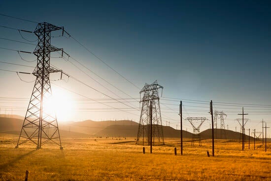 Powerlines in California (Getty Images)