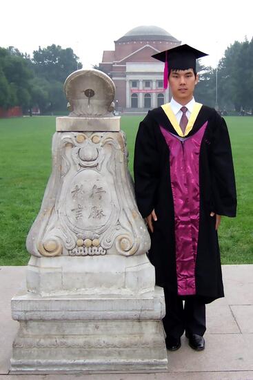 In the small town of Kang’erchengzhen, China, where Ren lived as a child, fresh water ran through taps for only 30 minutes each day. (Photo courtesy of Shaolei Ren)