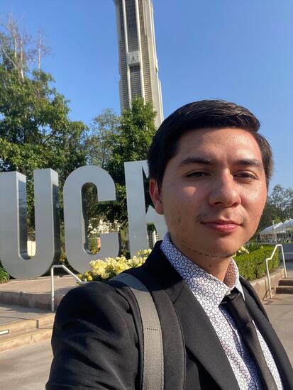 Angel Corona, a Latin American studies, political science/international affairs, and Spanish literature student.