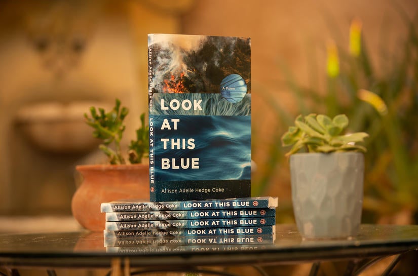 Allison Adelle Hedge Coke’s new book, “Look at This Blue,” is set to release on March 29 by Coffee House Press. (UCR/Stan Lim)