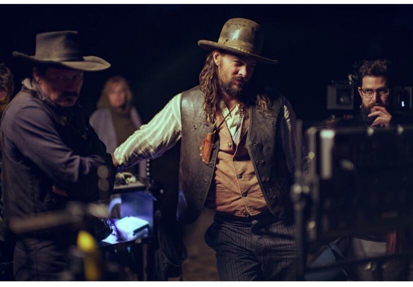 The Last Manhunt Jason Momoa as Big Jim in the film, The Last Manhunt. (Photo courtesy of Jason Momoa's Instagram)