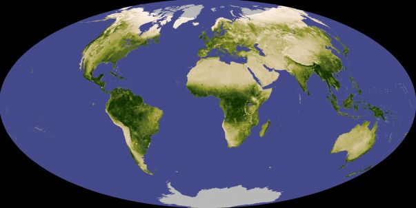 Earth Map a picture of earth from space