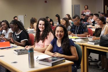 FastStart FastStart provides a transition platform from high school to university-level study, using an intensive, five-week summer academic preparation period designed for 30 incoming UCR freshmen. (UCR School of Medicine)