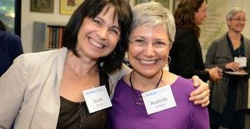 Sue Wessler, left, and Rochelle Campbell have created a fund for undergraduate researchers. A picture of Sue Wessler and Rochelle Campbell.