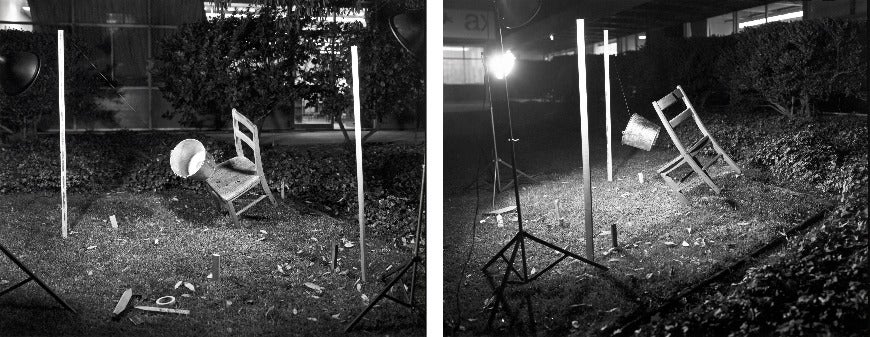 Mishap of Minor Consequence_Cumming "Mishap of Minor Consequence," 1973. Gelatin silver prints. Courtesy of the artist. © Robert Cumming
